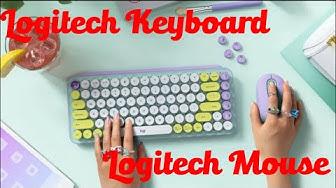 'Video thumbnail for Logitech Pop Keys and Pop Mouse: Colorful Mechanic Keyboard and Mouse with Emojis and Customization'