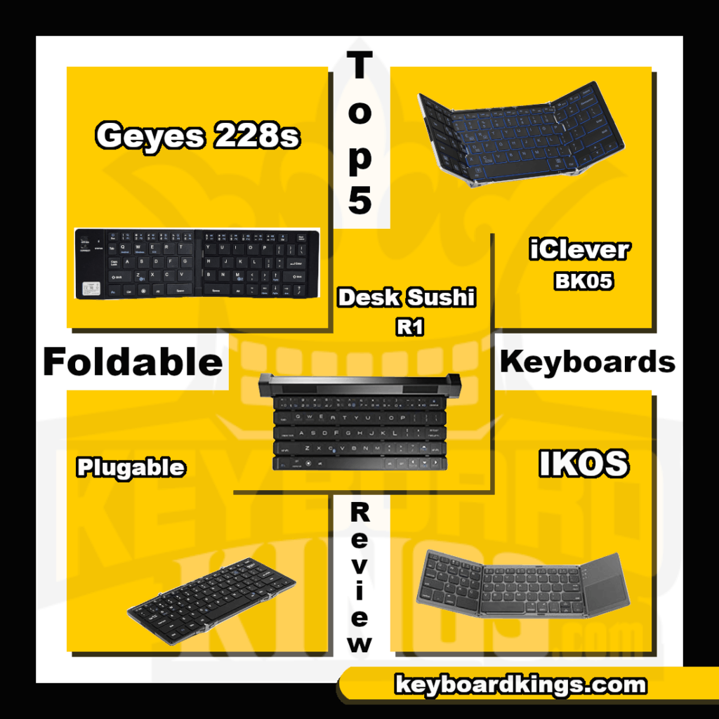 5 Best Foldable Computer Keyboards 2020 Review