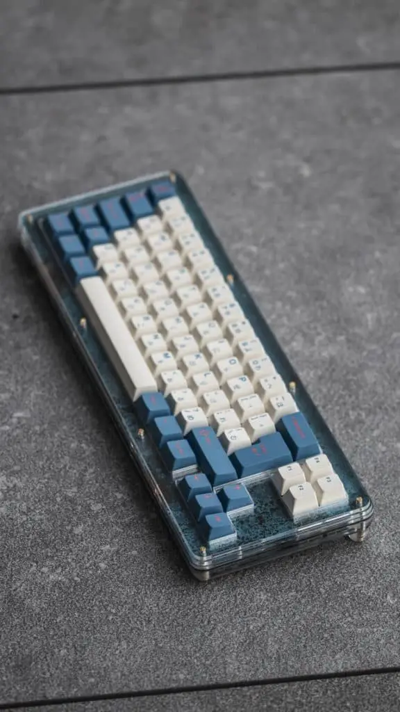 non clicky gaming keyboard