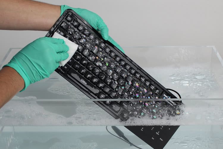 seal shield dishwasher keyboard