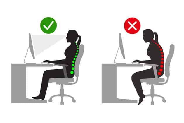 Keyboard and Mouse Position for Gaming posture