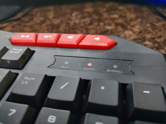 disable caps lock on logitech k200