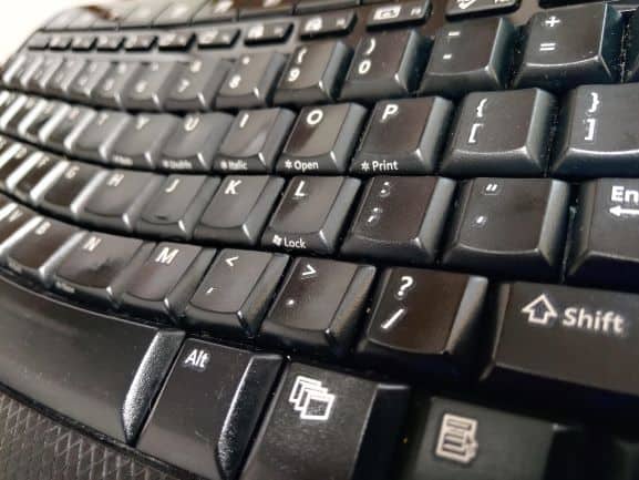 Microsoft Wireless Ergonomic Keyboard 5000 High Quality membrane keycaps