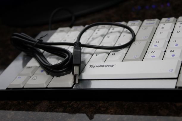 TypeMatrix 2030 Keyboard USB wired connection