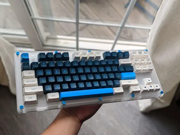 acrylic keyboard case