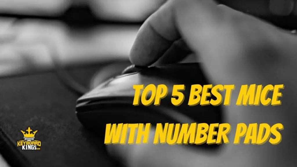 Top 5 Best Mice with Number Pads