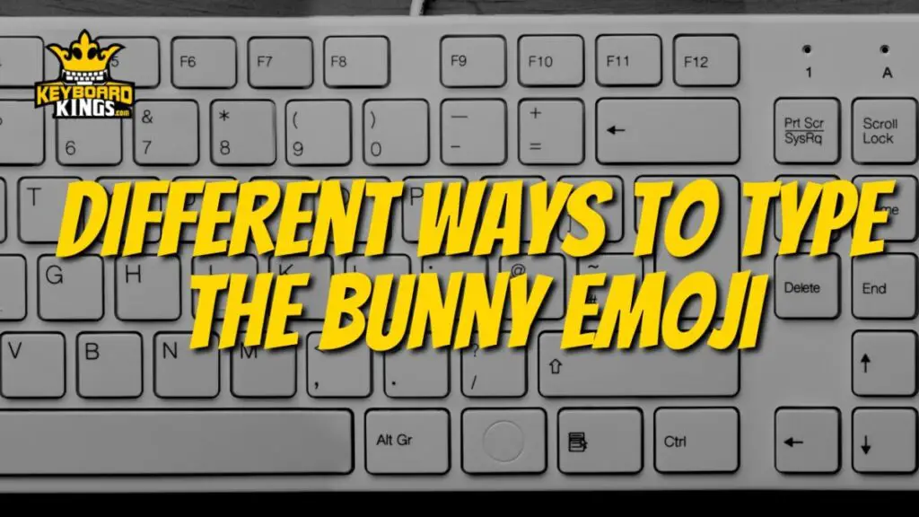 Different Ways to Type the Bunny Emoji